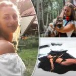 Vrouw verruilt kantoorbaan voor off-grid leven in een boshut
