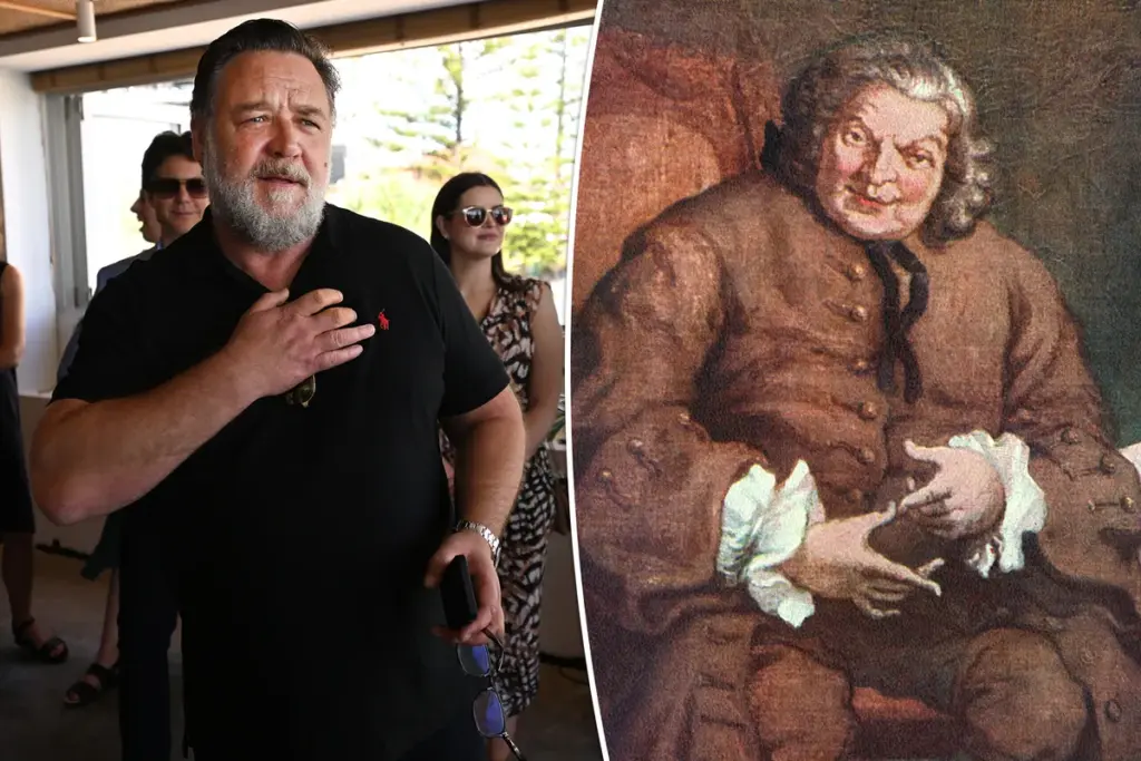 Russell Crowe blijkt verwant aan laatste onthoofde Brit — de man die ‘lachend zijn hoofd verloor’