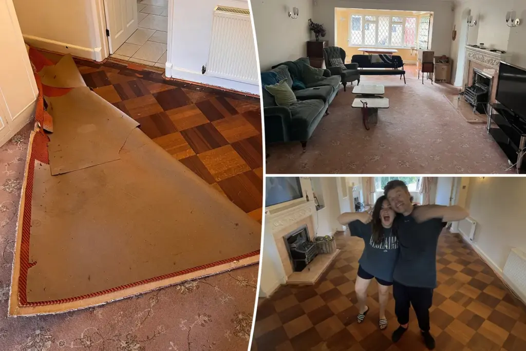 Stel ontdekt verborgen schat van €28.000 onder tapijt: wie had dat verwacht?