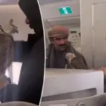 Vliegtuigpassagier verbaasd na valken aan boord: Droom ik nu?