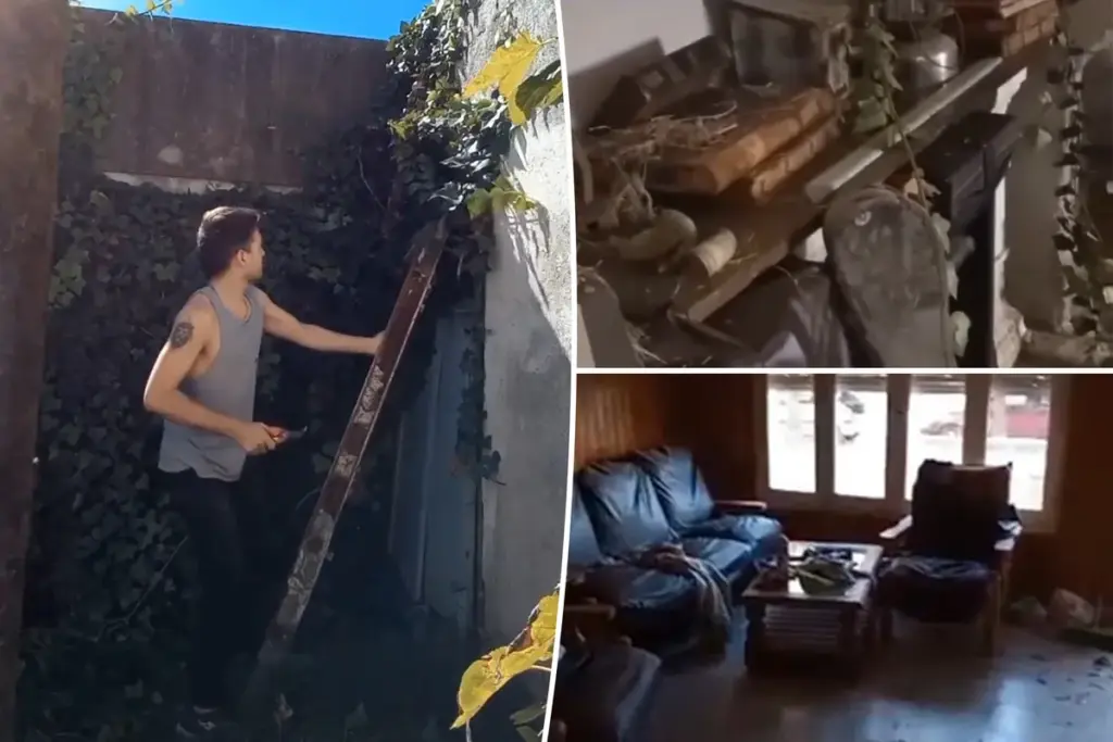 Ik vond een mysterieuze deur tijdens de verbouwing — de verborgen kamer onthulde een huiveringwekkend geheim