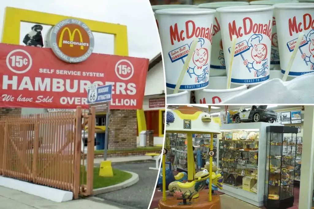 Het allereerste McDonald’s-filiaal is nu een onofficieel museum voor fastfoodliefhebbers