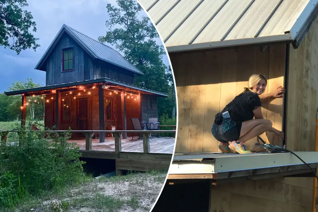 Ik woon in een speelhuisje in de tuin van mijn ouders — dat bespaart me €9200 per jaar