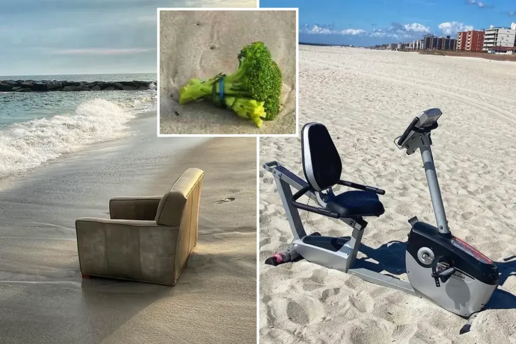 De raarste strandvondsten: van relaxstoel tot enkelband op Long Beach