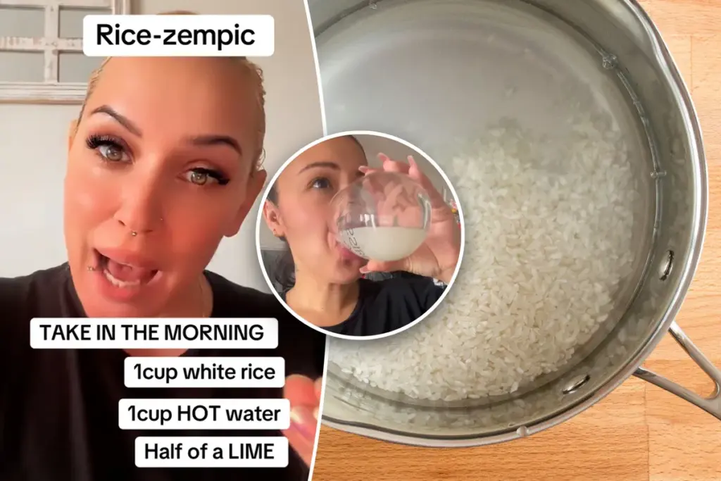 ‘Rice-Zempic’: het virale rijstdrankje uit TikTok heeft nul wetenschappelijke basis, zeggen experts
