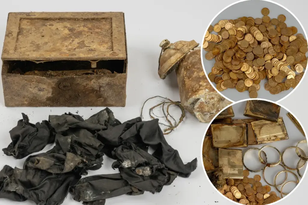 Nederlandse wandelaars vinden schatkist vol goud uit 1800 — en de waarde? Dat is echt niet normaal