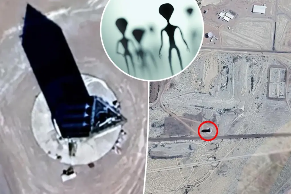 Mysterieuze toren rond Area 51 blijkt mogelijk ‘buitenaardse technologie’, aldus complottheorieën