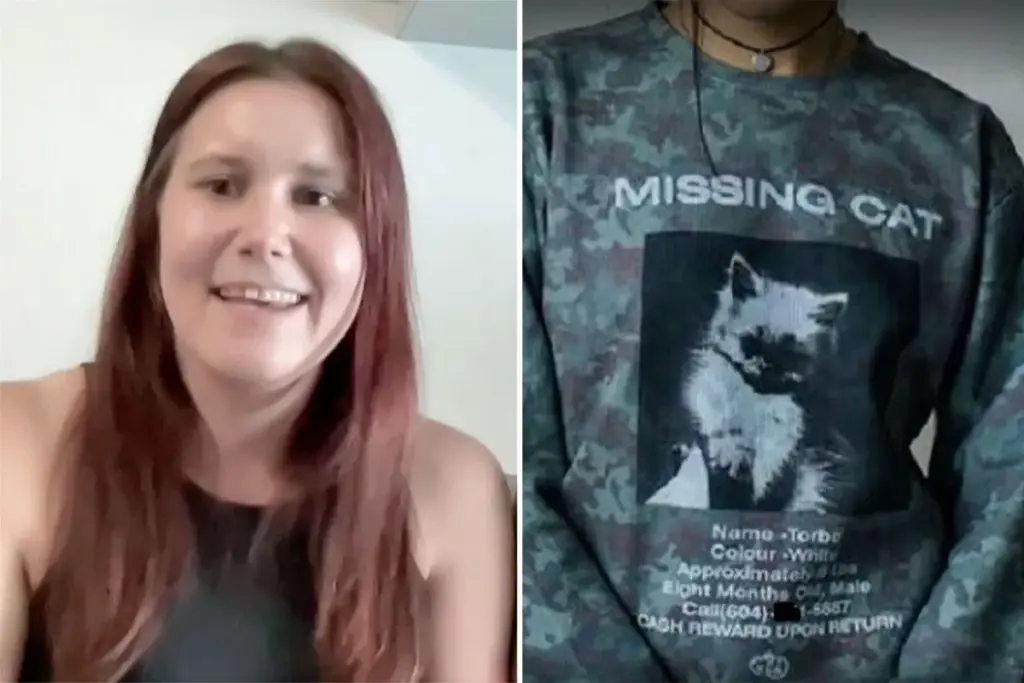 Koppel overspoeld met telefoontjes nadat hun nummer op ‘vermiste kat’-t-shirt verschijnt