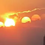 Mysterieus fenomeen zorgt voor zeven ‘zonnen’ aan de hemel — bizarre optische illusie boven Chengdu