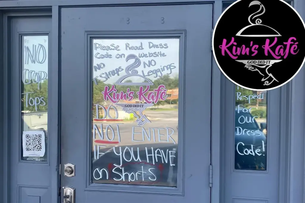 Strikte kledingcode bij Kim’s Kafe in North Carolina zorgt voor ophef