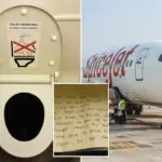 Passagier opgesloten in vliegtuigtoilet bij SpiceJet ontvangt handgeschreven briefje