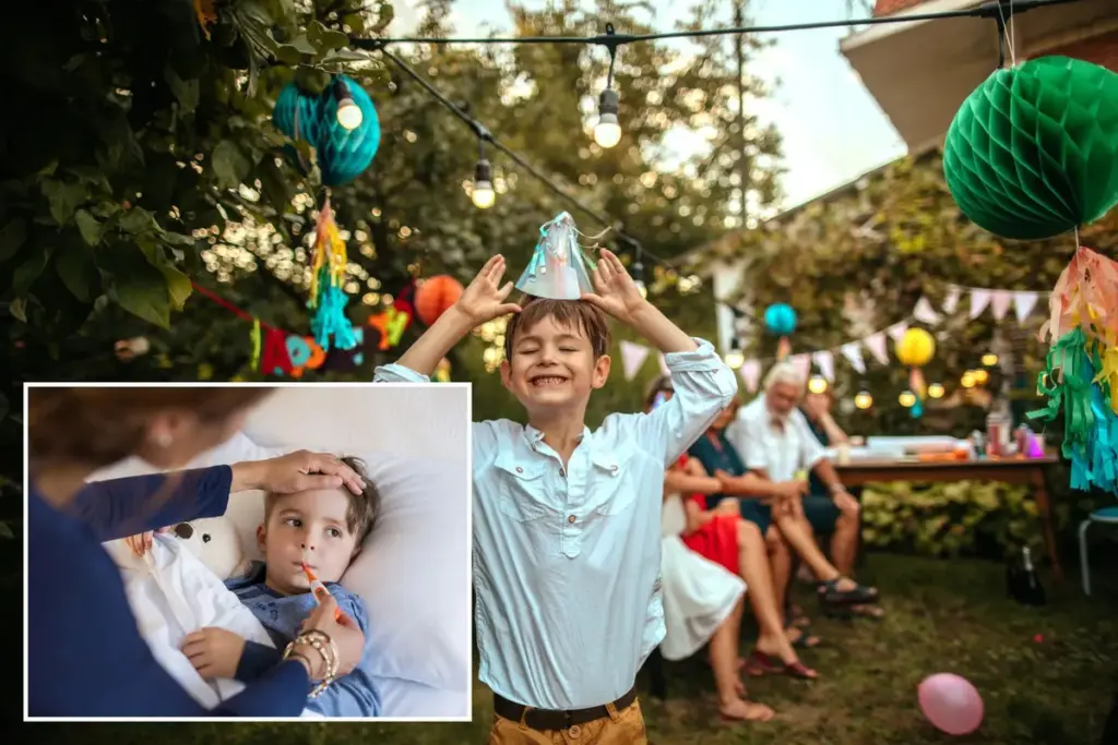 Vader zegt vijfde verjaardag van zoon niet af, ook al is hij ziek en kan er niet bij zijn
