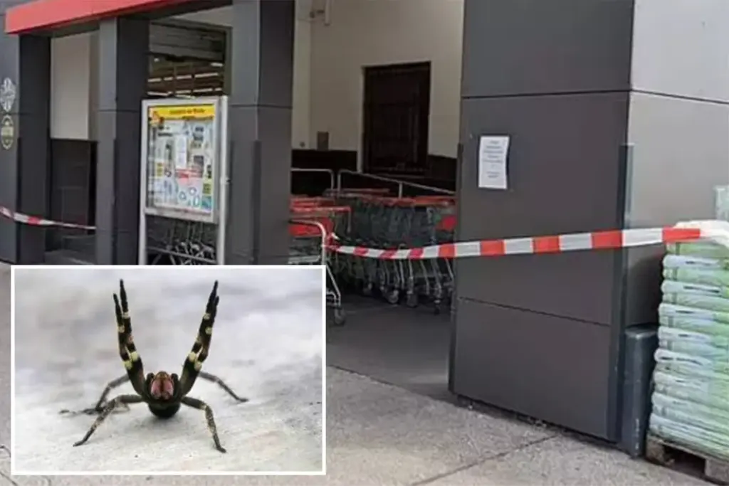 Supermarkt in Oostenrijk sluit na ontdekking gevaarlijke Braziliaanse zwerfspin