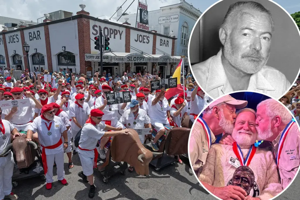 Behaarde Hemingway-looks strijden om lookalike-prijs in Key West