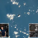NASA-astronauten verliezen gereedschapstas tijdens ruimtewandeling: zo spot u hem