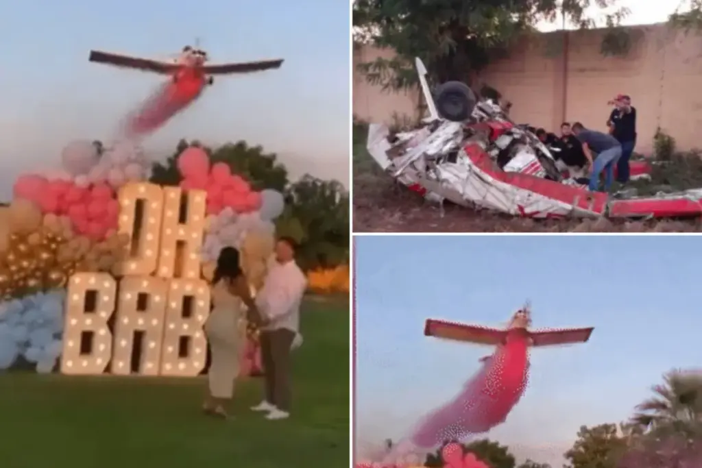 Gender reveal-feest eindigt in tragedie als stuntvliegtuig neerstort