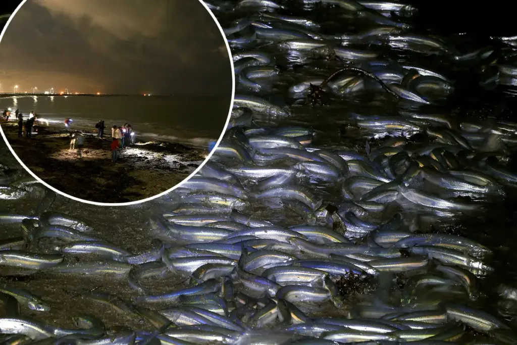 Vreemde visorgieën op Californische stranden tijdens volle maan — de fascinerende reden onthuld
