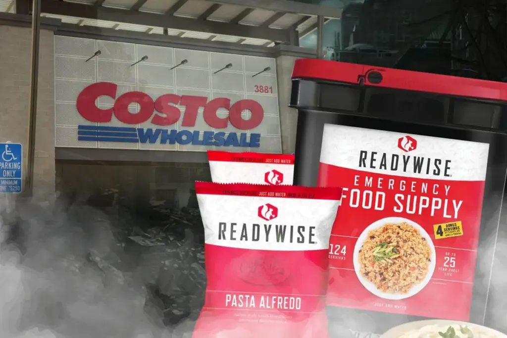 Costco’s apocalypse-maaltijdkit: 25 jaar houdbaarheid — zóveel kost overleven in 2025