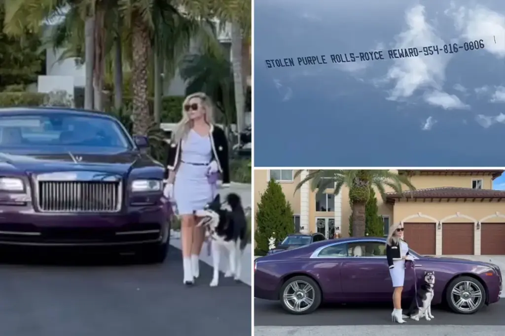 Florida-ondernemer schakelt vliegtuigbanner in op zoek naar gestolen Rolls-Royce van zijn vrouw