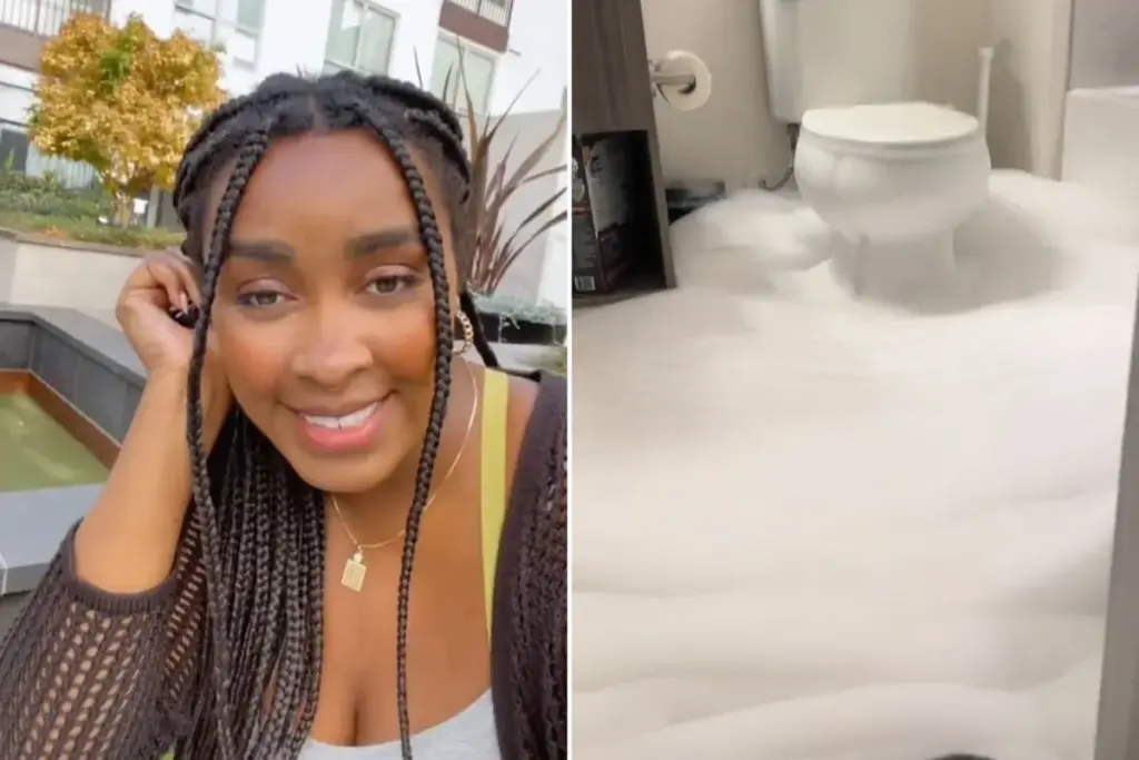 Mysterie: wc overstroomt appartement met bergen schuim