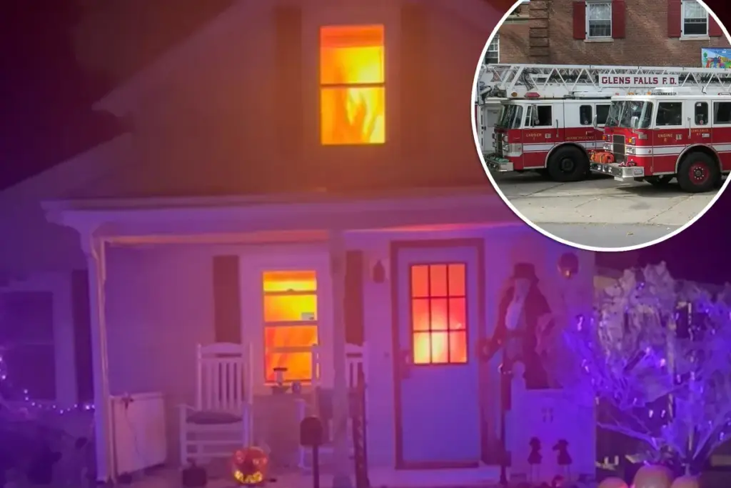Brandweer rukte uit voor woningbrand — maar het was Halloween-decoratie