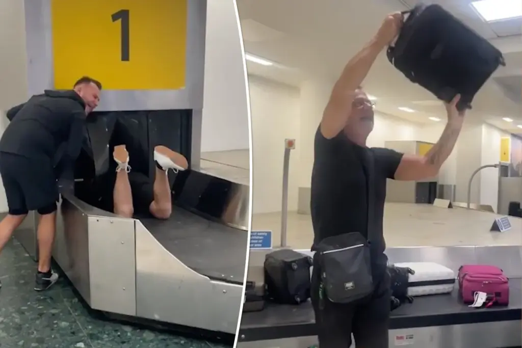 Brit veroorzaakt ophef op bagageband Schiphol en dreigt te poepen na lange wachttijd