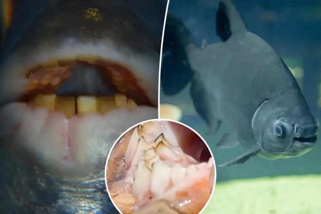 Opmerkelijke ‘piranha-neef’ met menselijke tanden duikt op in Texas