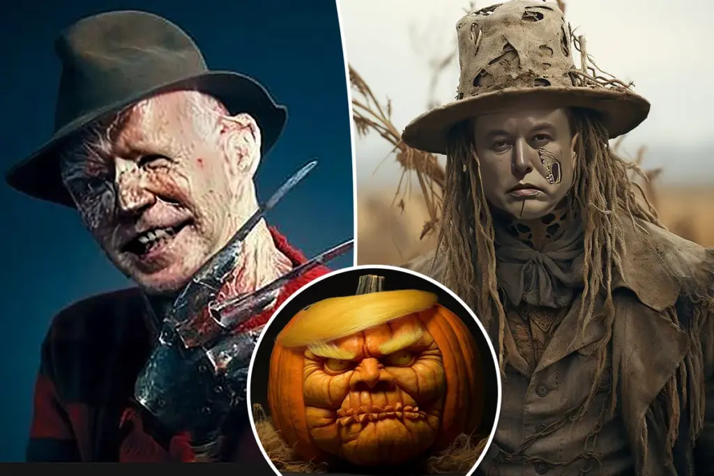 AI geeft Joe Biden een griezelige Freddy Krueger-make-over voor Halloween