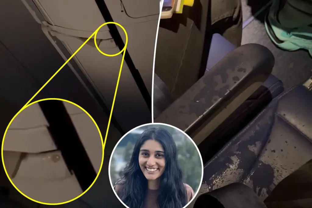 Passagier moest hele vlucht onder lekkende tas op Southwest Airlines zitten