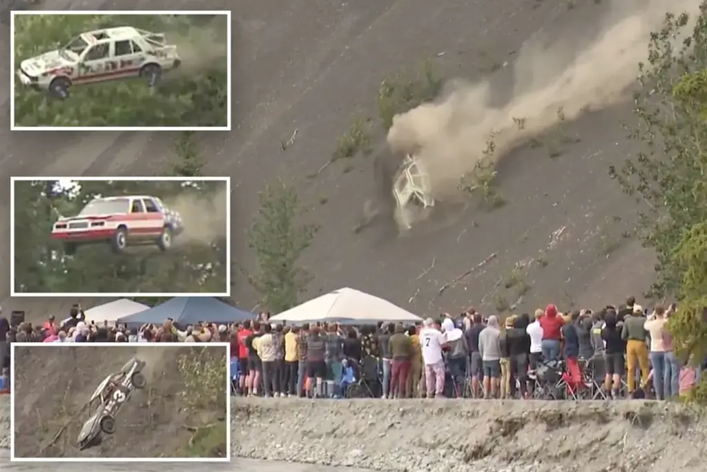 Glacier View’s spectaculaire 4th of July autolancering bestaat 20 jaar in Alaska