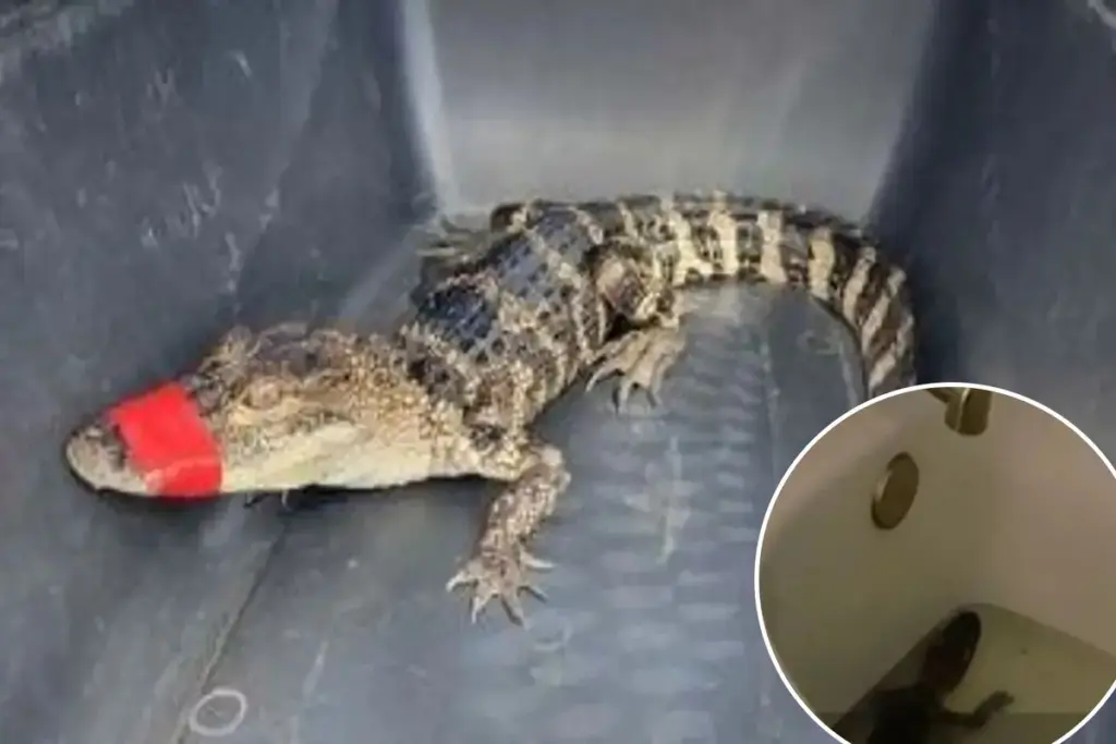 Vrouw uit Florida leent alligator voor verjaardagsfotoshoot en laat hem achter in hotelbad