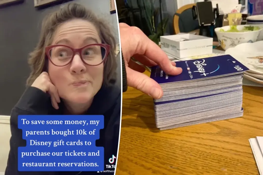 Familie bijna €9.000 kwijt door cadeaukaart-blunder: Disney World-trip op het spel