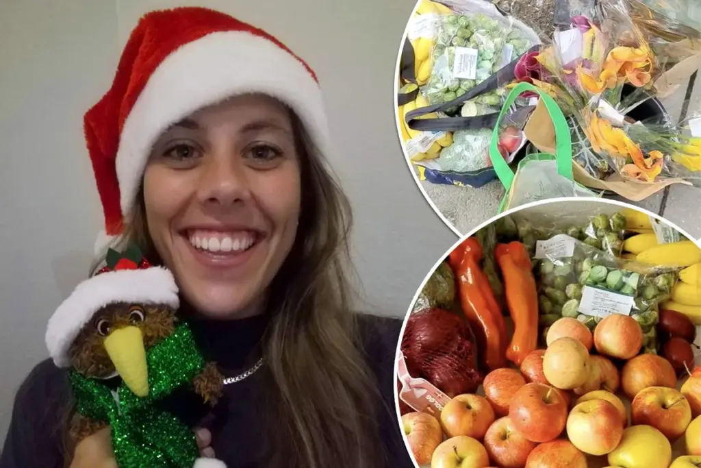 Kerstmaaltijd uit de afvalbak: hoe een Deense dumpster diver haar familie voedt